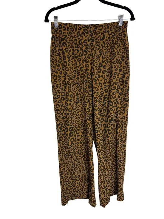 Lululemon Swift Mid-Rise Wide-Leg Pant Leopardo-sz 6 - Picture 1 of 11